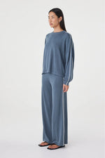 Load image into Gallery viewer, Pippa Pant 2.0 - Storm &amp; Cream
