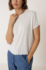 Load image into Gallery viewer, Cropped Ribbed Shirt - Grey
