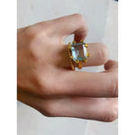 Load image into Gallery viewer, Square Claw Ring
