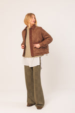 Load image into Gallery viewer, Retro Style Quilted Jacket
