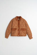 Load image into Gallery viewer, Retro Style Quilted Jacket
