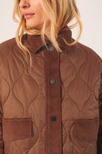 Load image into Gallery viewer, Retro Style Quilted Jacket

