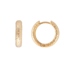 Load image into Gallery viewer, Antique Gold Midi Hoops
