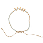 Load image into Gallery viewer, Beldi Bracelet with Amazonite on cord
