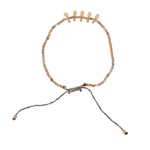 Load image into Gallery viewer, Beldi Bracelet with Multi Tourmaline on cord
