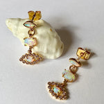 Load image into Gallery viewer, Saturn Returns - Gold Earrings
