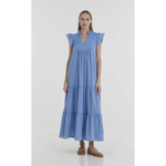 Load image into Gallery viewer, Erietta Long Dress - Blue

