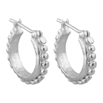 Load image into Gallery viewer, Angelica Hoops - Sterling Silver
