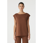 Load image into Gallery viewer, Poppy Tie Side Top - Clay
