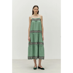Load image into Gallery viewer, Brilliant Dress - Green/Black
