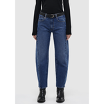 Load image into Gallery viewer, Amber Barrel Jean - Mid Vintage Indigo
