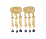 Load image into Gallery viewer, Canossa Earrings - 18K Gold Plates

