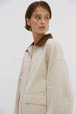 Load image into Gallery viewer, Rory Jacket - Beige/Espresso
