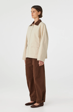 Load image into Gallery viewer, Rory Jacket - Beige/Espresso
