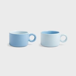 Load image into Gallery viewer, Mug Chiquito Blue Set of 2
