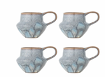 Load image into Gallery viewer, Bessie Mug - Blue Set of 4
