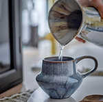 Load image into Gallery viewer, Bessie Mug - Blue Set of 4
