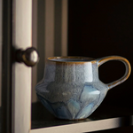 Load image into Gallery viewer, Bessie Mug - Blue Set of 4
