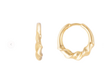 Load image into Gallery viewer, Riviera Twist Hoops
