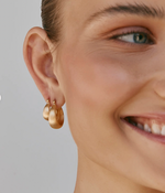 Load image into Gallery viewer, Flared Maxi Hoops
