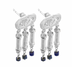 Load image into Gallery viewer, Canossa Earrings - Stirling Silver
