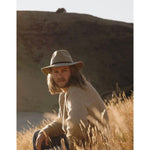 Load image into Gallery viewer, Anderson Wide Brimmed Fedora - Sage

