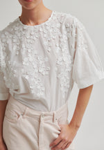 Load image into Gallery viewer, Farrow Blouse - White
