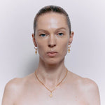 Load image into Gallery viewer, Trefoil Earrings - 18K Gold Plated
