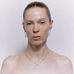 Load image into Gallery viewer, Trefoil Earrings - Sterling Silver
