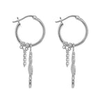 Load image into Gallery viewer, Trefoil Earrings - Sterling Silver
