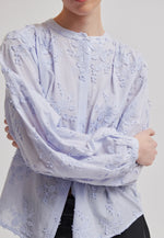 Load image into Gallery viewer, Cavan Printed Shirt - Halogen Blue
