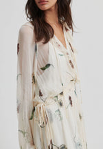 Load image into Gallery viewer, Florala Printed Dress - Summer Sand
