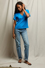 Load image into Gallery viewer, Hendrix Basic Tee - Cobalt
